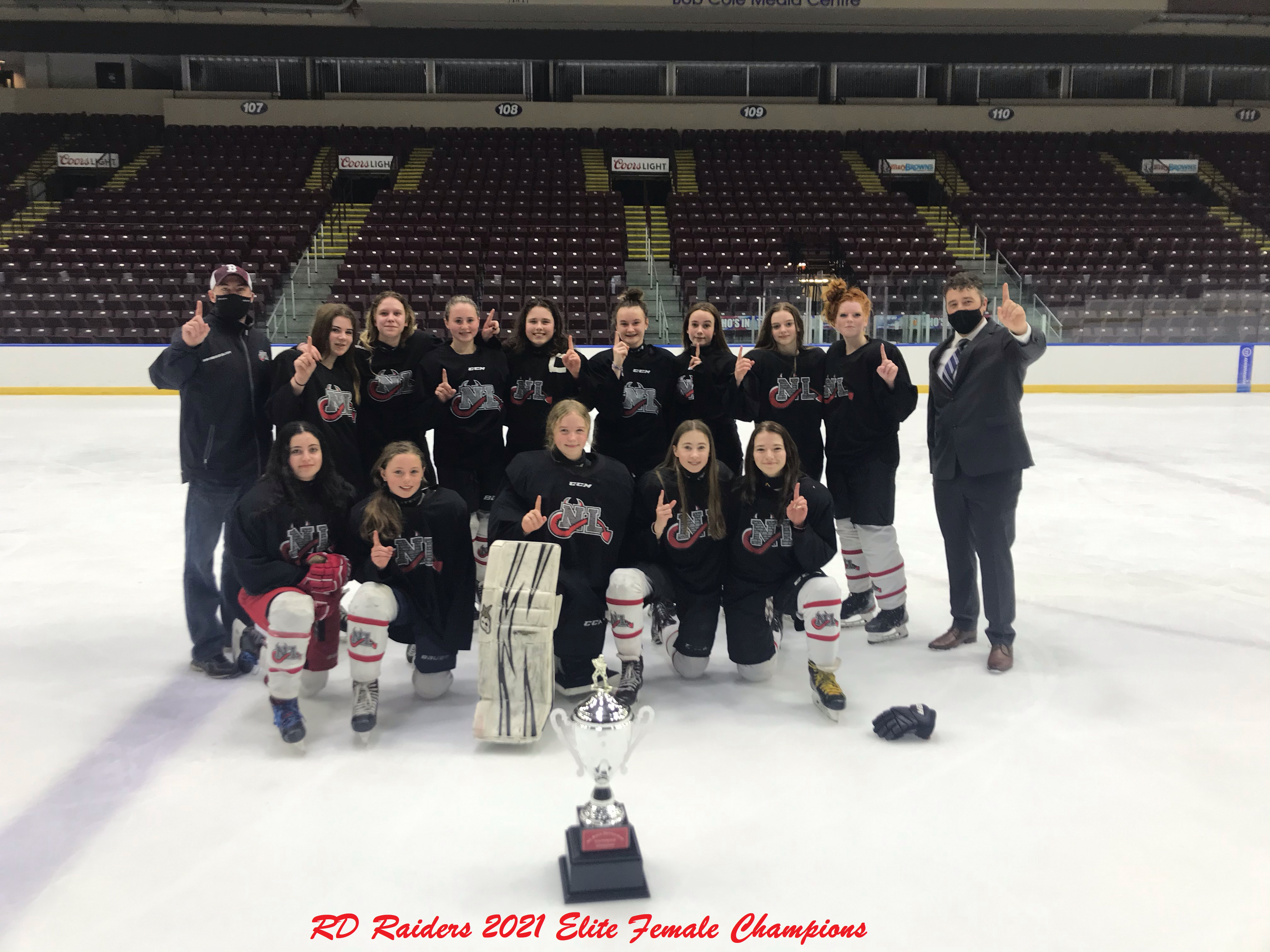 2020-2021 Elite Female League Champions